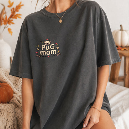Pug Mom PNG SVG
