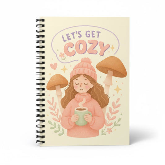Cute Journal - Autumn Cozy Spiral Notebook