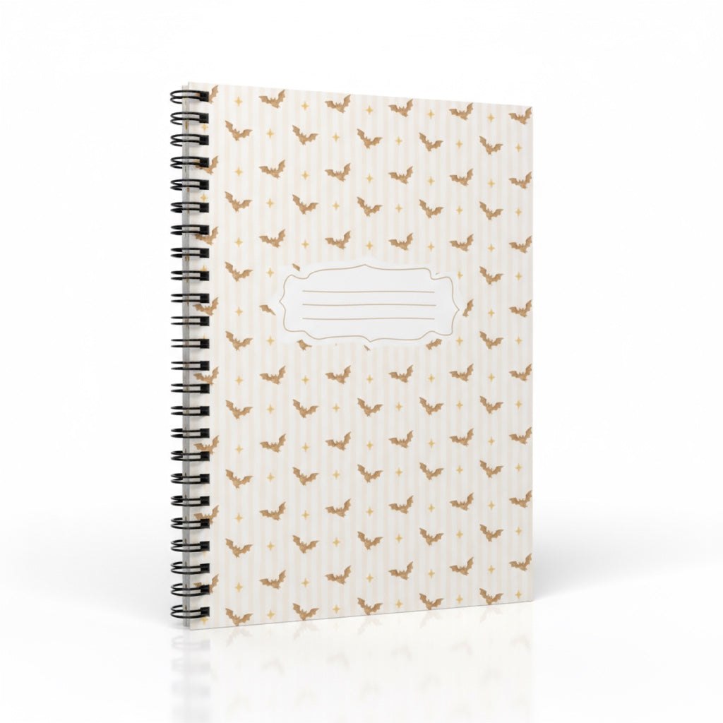 Halloween Cute Journal - Spiral Notebook