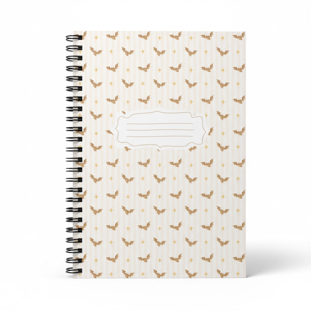 Halloween Cute Journal - Spiral Notebook