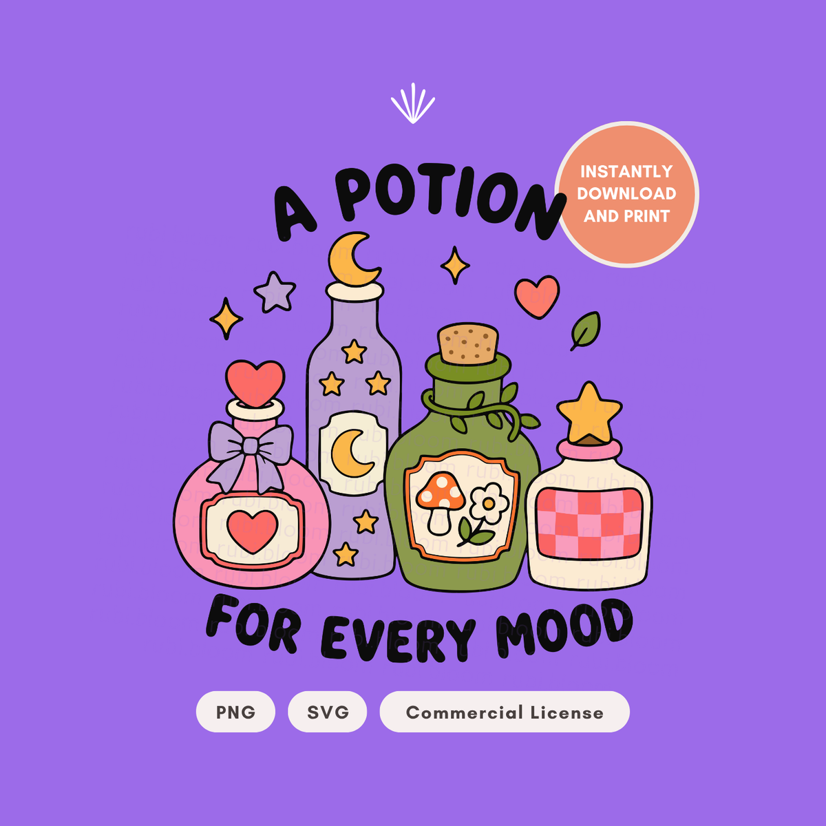 A Potion for Every Mood PNG SVG