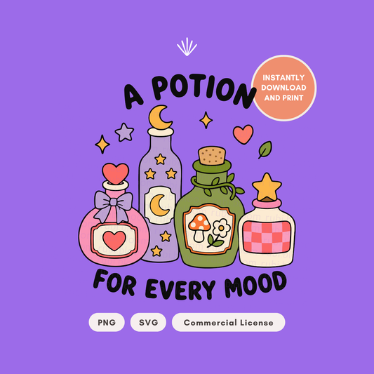 A Potion for Every Mood PNG SVG