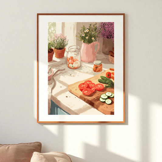 Kitchen Garden – Printable Poster