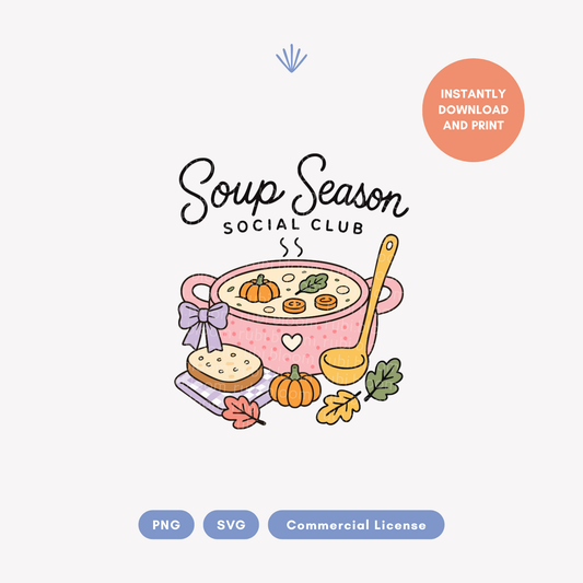 Soup Season Social Club SVG PNG