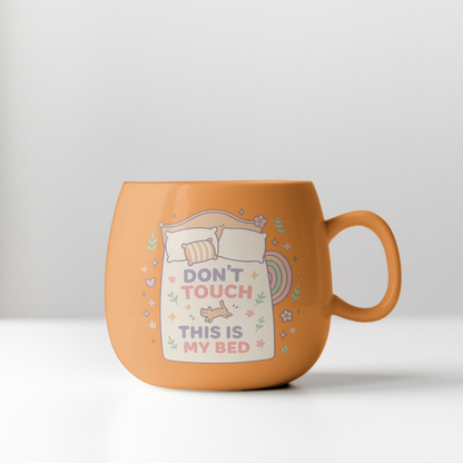 Don’t Touch This Is My Bed | Funny Cozy Cat Printable PNG & SVG