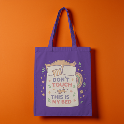 Don’t Touch This Is My Bed | Funny Cozy Cat Printable PNG & SVG