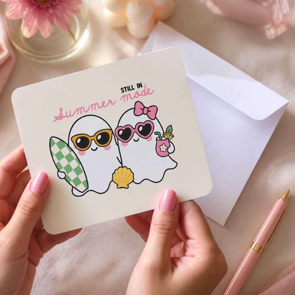 Summerween Ghost Friends PNG SVG
