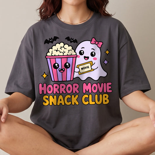 Halloween Movie Snack Club PNG SVG