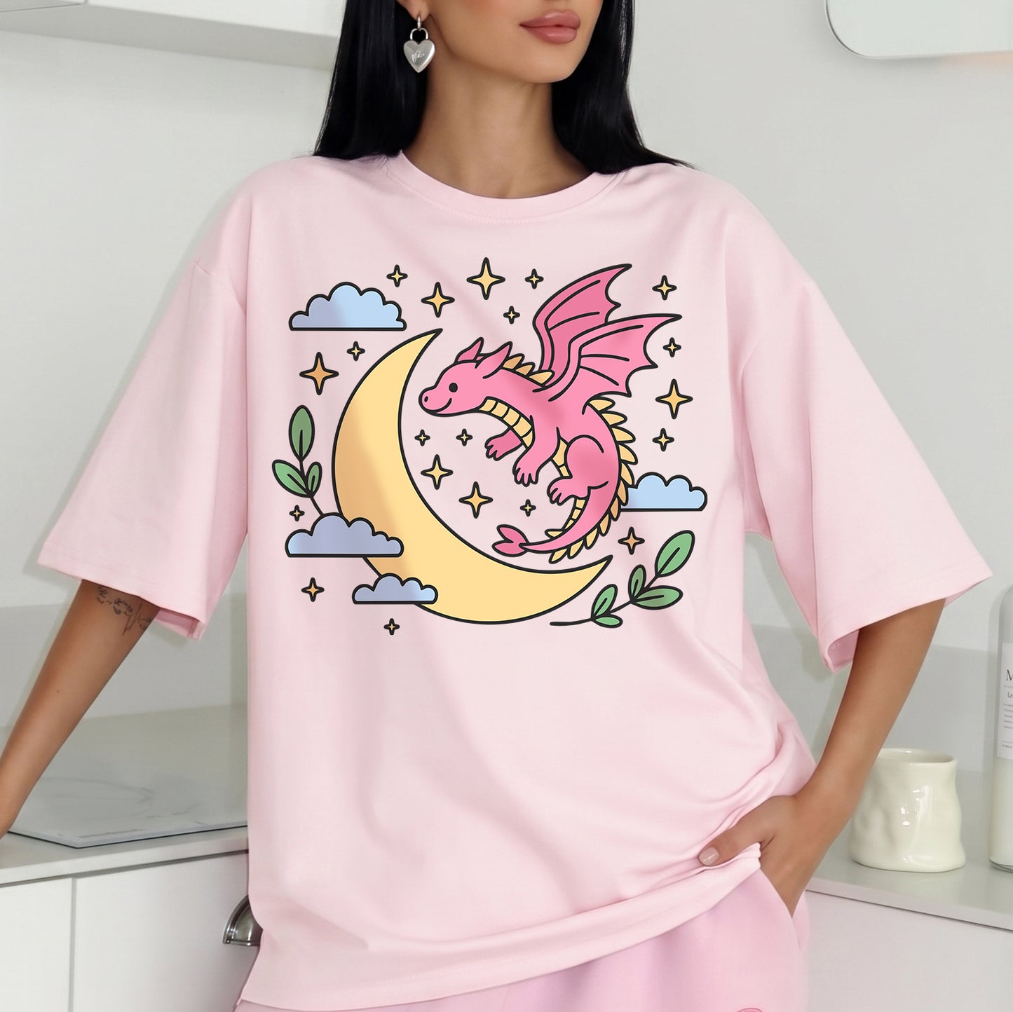 Dragon Fantasy Bookish PNG SVG