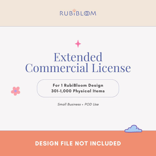 Extended Commercial License | 1 Design