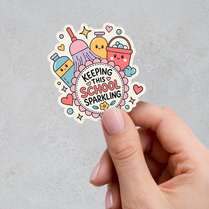 Keeping This School Sparkling Custodian PNG & SVG