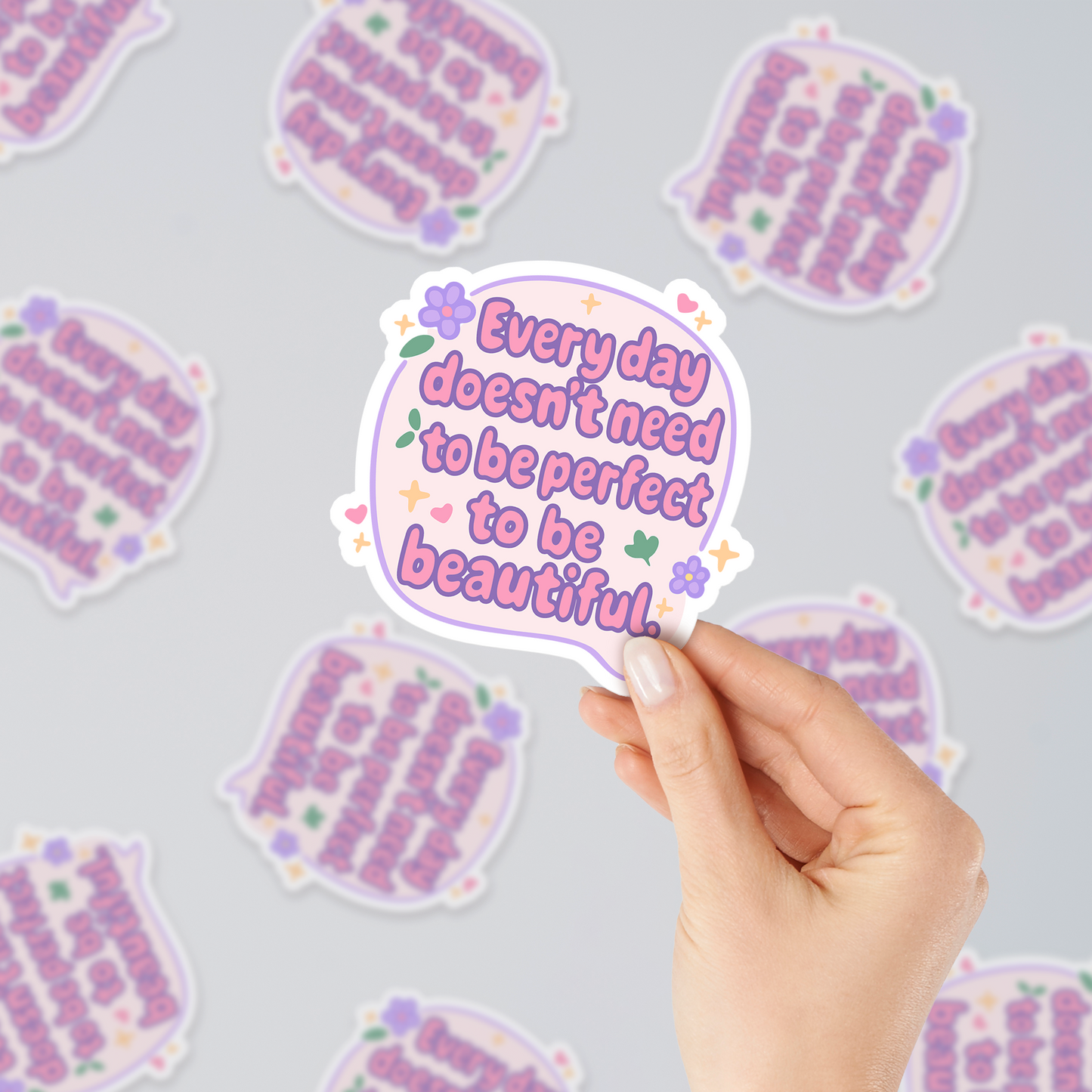 Cute Affirmation Sticker
