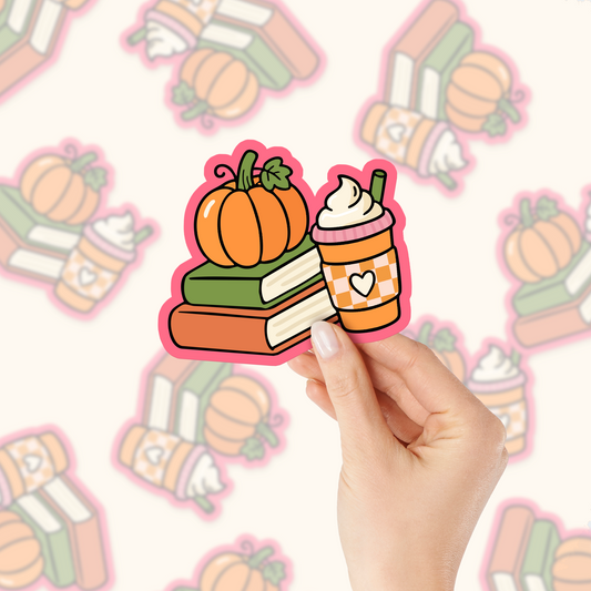 Sweater Weather Books & Coffee  PNG SVG