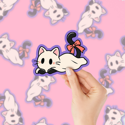 Halloween Cat Ghost Bundle PNG SVG