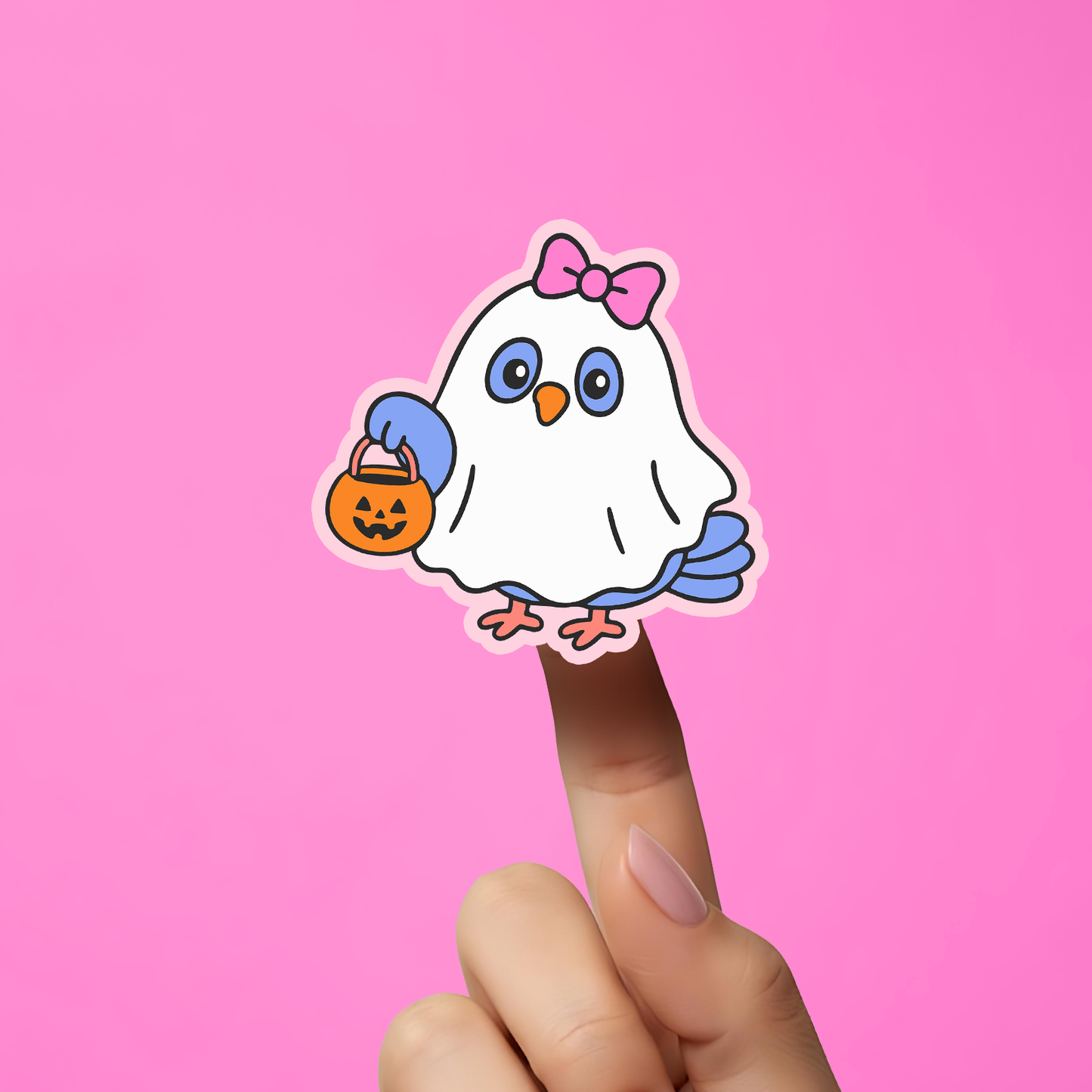 Halloween "Too Coo to Care" Pigeon PNG SVG