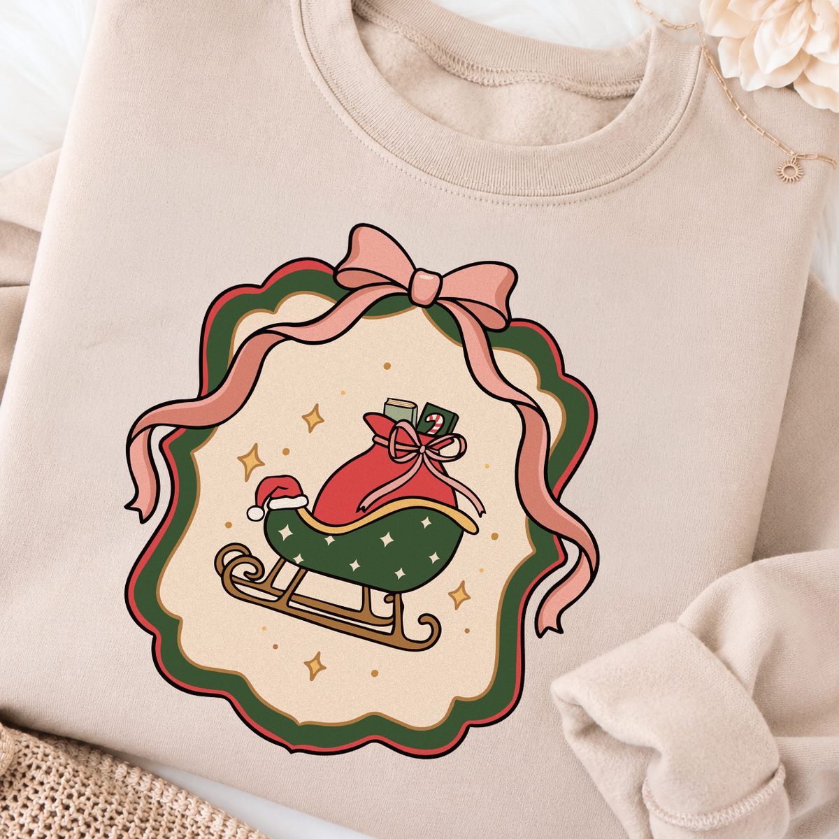 Santa’s Book Delivery SVG PNG