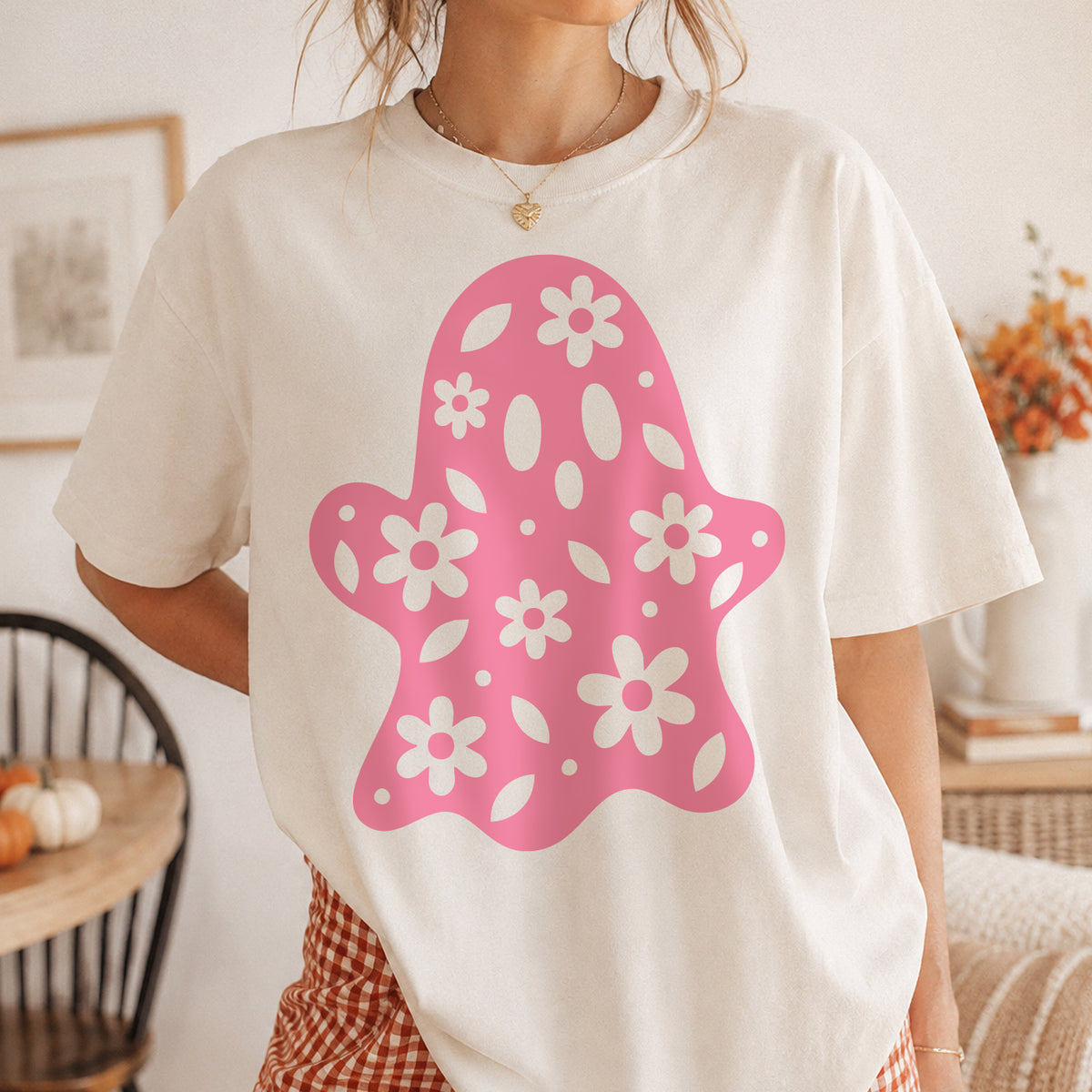 Patterned Ghost PNG SVG Bundle
