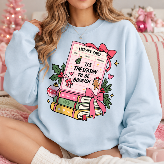 Tis the Season to Be Bookish SVG PNG