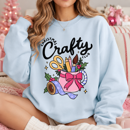 The Crafty Christmas Club Duo SVG PNG