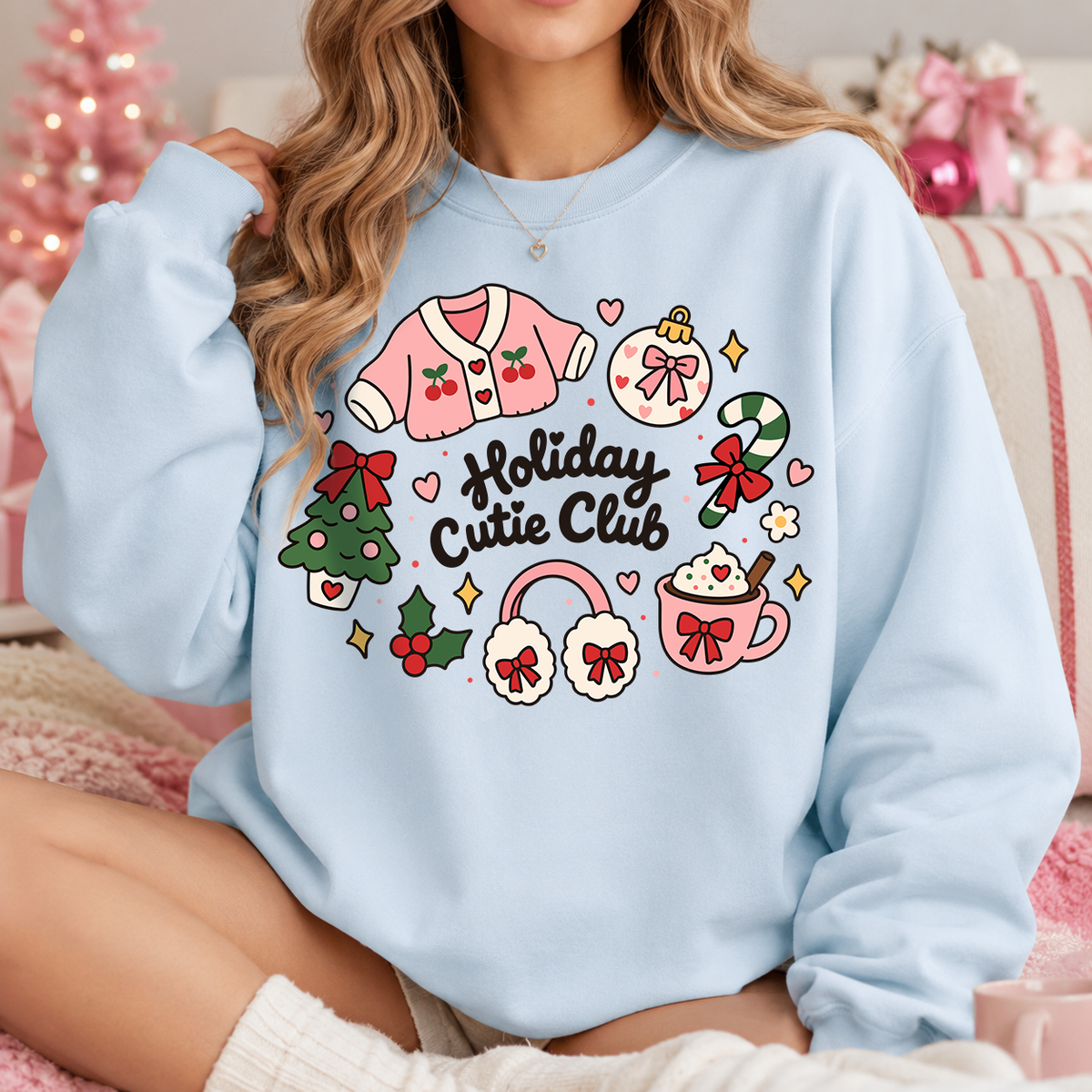 Holiday Cutie Club Christmas SVG PNG