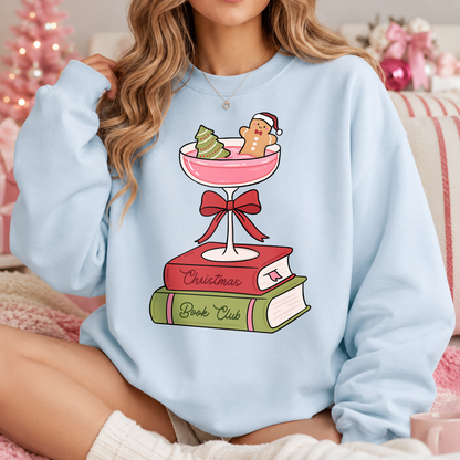 Merry Little Christmas Book Club SVG PNG