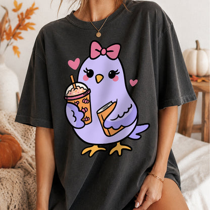 Pumpkin Spice Support Pigeon SVG PNG