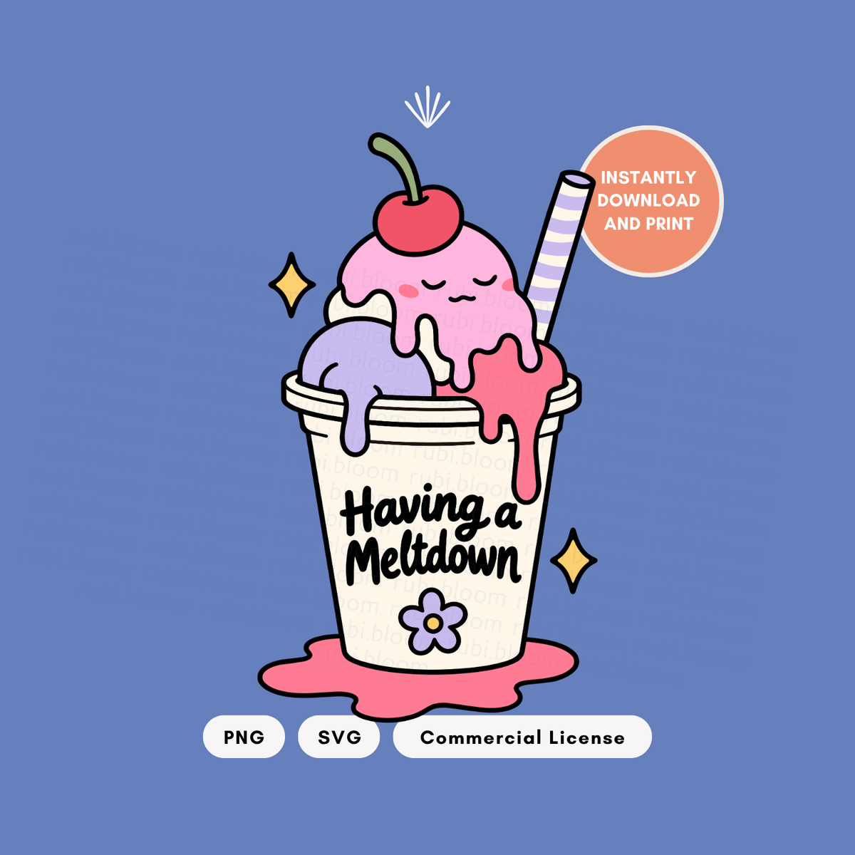 Having a Meltdown PNG SVG