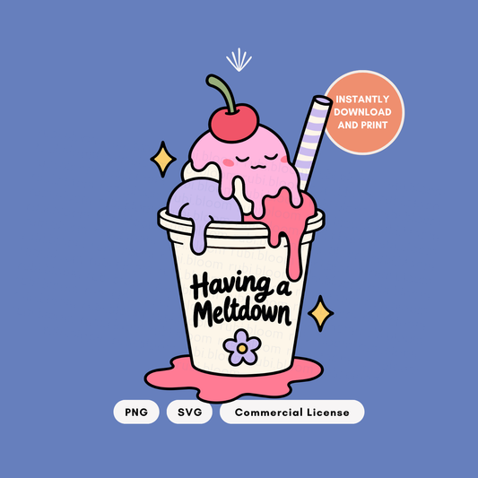 Having a Meltdown PNG SVG