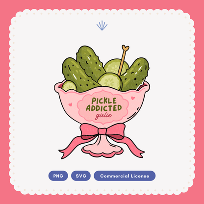 The Pickle Girl Club SVG PNG