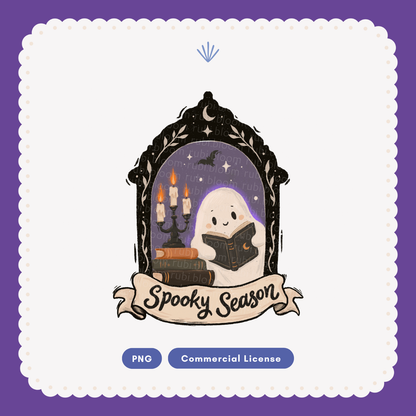 The Haunted Reading Nook PNG