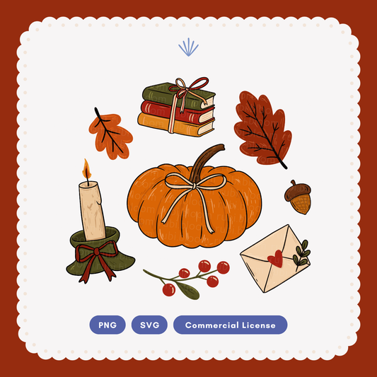 November Little Treasures Bundle SVG PNG