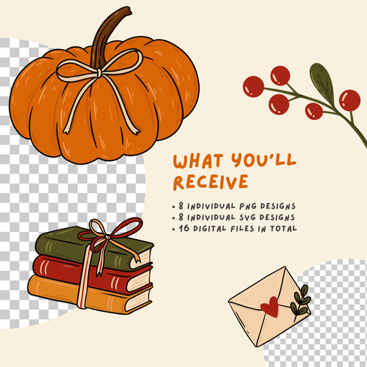 November Little Treasures Bundle SVG PNG