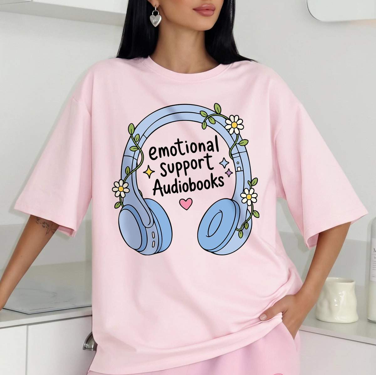 Emotional Support Audiobooks PNG SVG