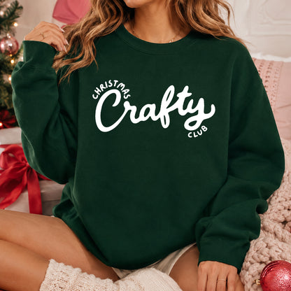 The Crafty Christmas Club Duo SVG PNG