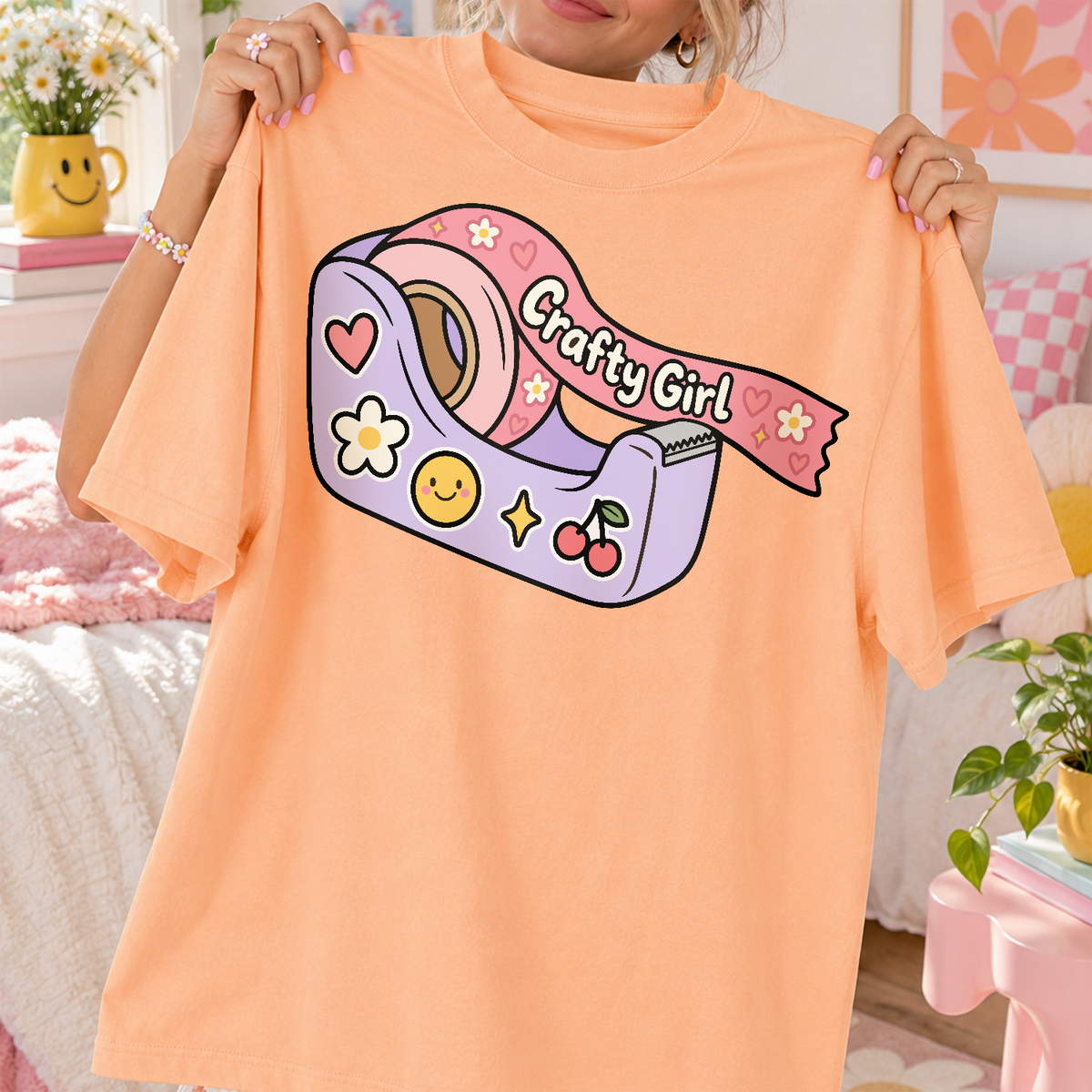 Crafty Girl PNG SVG