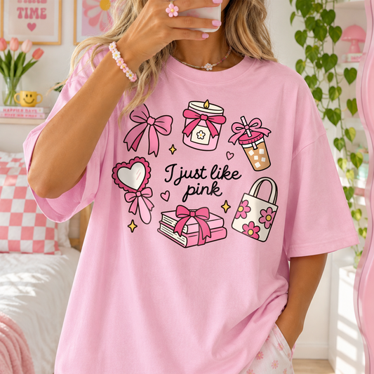 Just Like Pink Bookish Bundle SVG PNG
