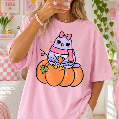 Coquette Pumpkin Pigeon SVG PNG