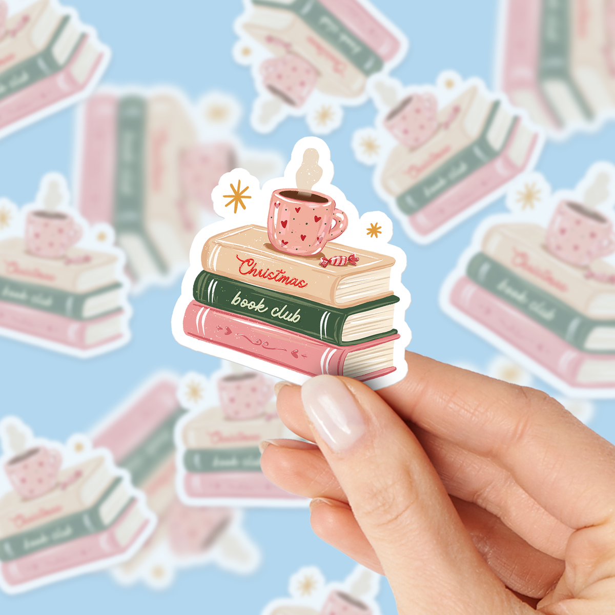 Christmas Book Club PNG