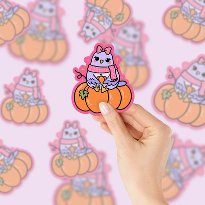 Coquette Pumpkin Pigeon SVG PNG