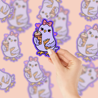Pumpkin Spice Support Pigeon SVG PNG