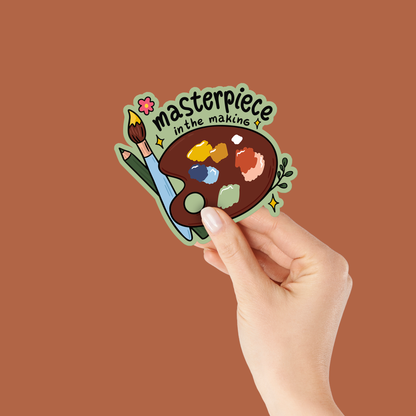 Masterpiece in the Making Artist SVG PNG