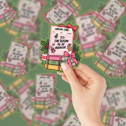 Tis the Season to Be Bookish SVG PNG