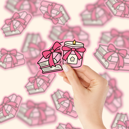 Just Like Pink Bookish Bundle SVG PNG