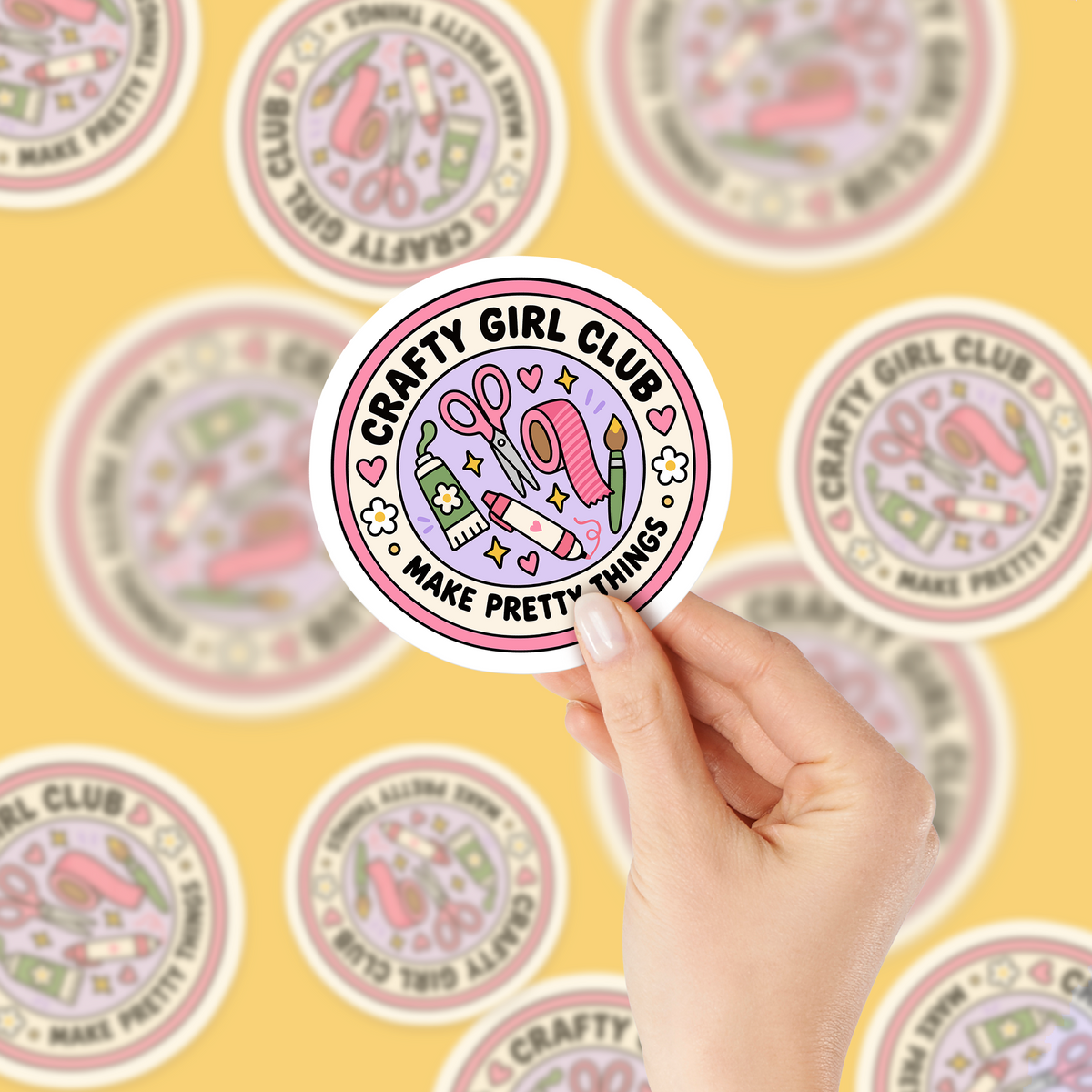 Crafty Girl Club SVG & PNG