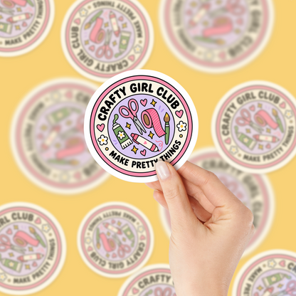 Crafty Girl Club SVG & PNG