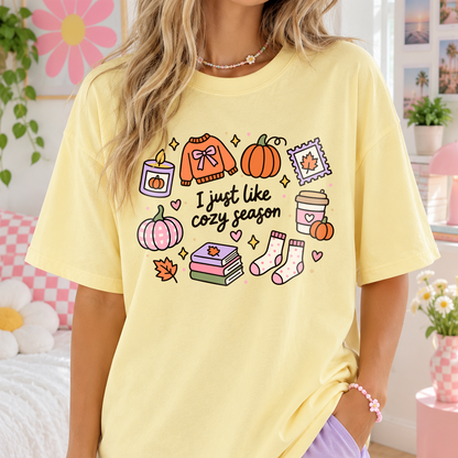 I Just Like Cozy Season PNG SVG