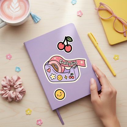 Crafty Girl PNG SVG